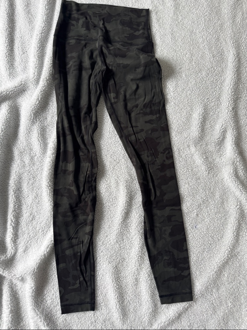Lululemon Align 28” Green Camo Leggings